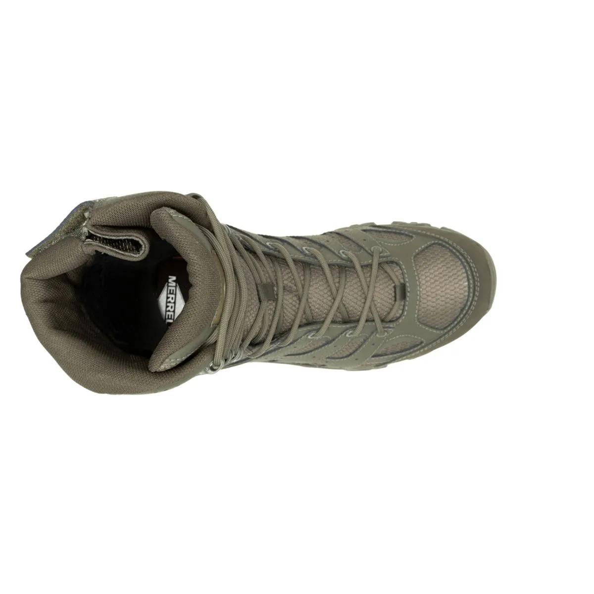 Merrell Men's Moab 3 8" Tactical Zip Waterproof Boot Work Boots Merrell