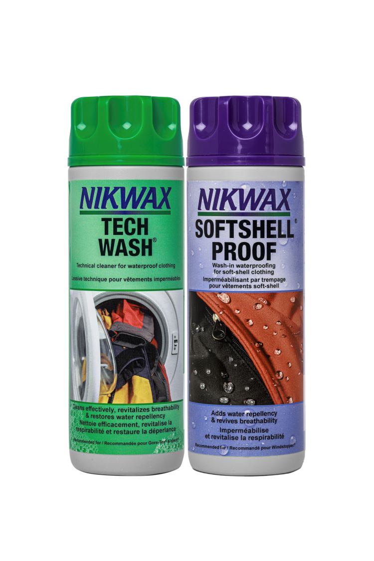 Nikwax Soft Shell 10oz Duo Pack Cleaning Supplies Nikwax