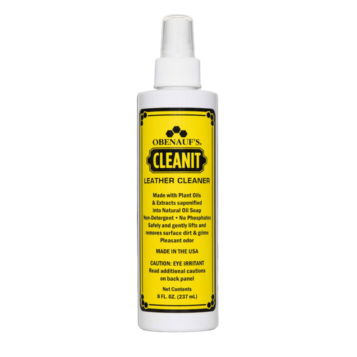 Obenaufs® Cleanit 8oz Leather Cleaner - Work World - Workwear, Work Boots, Safety Gear