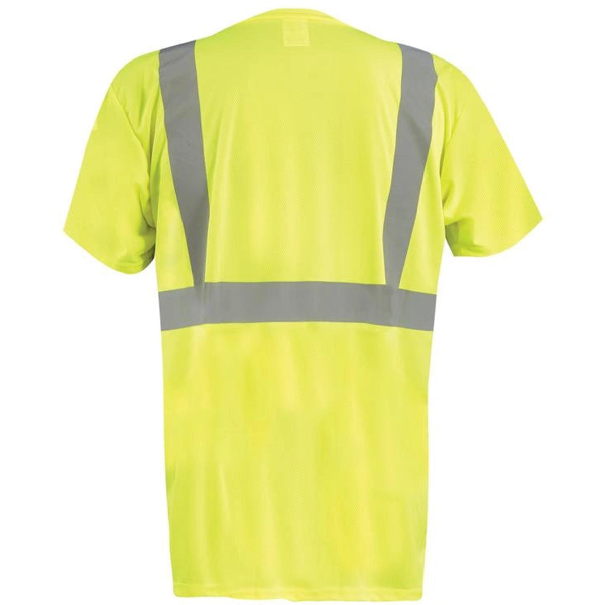 OccuNomix Men's Short Sleeve Black Bottom Wicking Birdseye T-Shirt W/Pocket