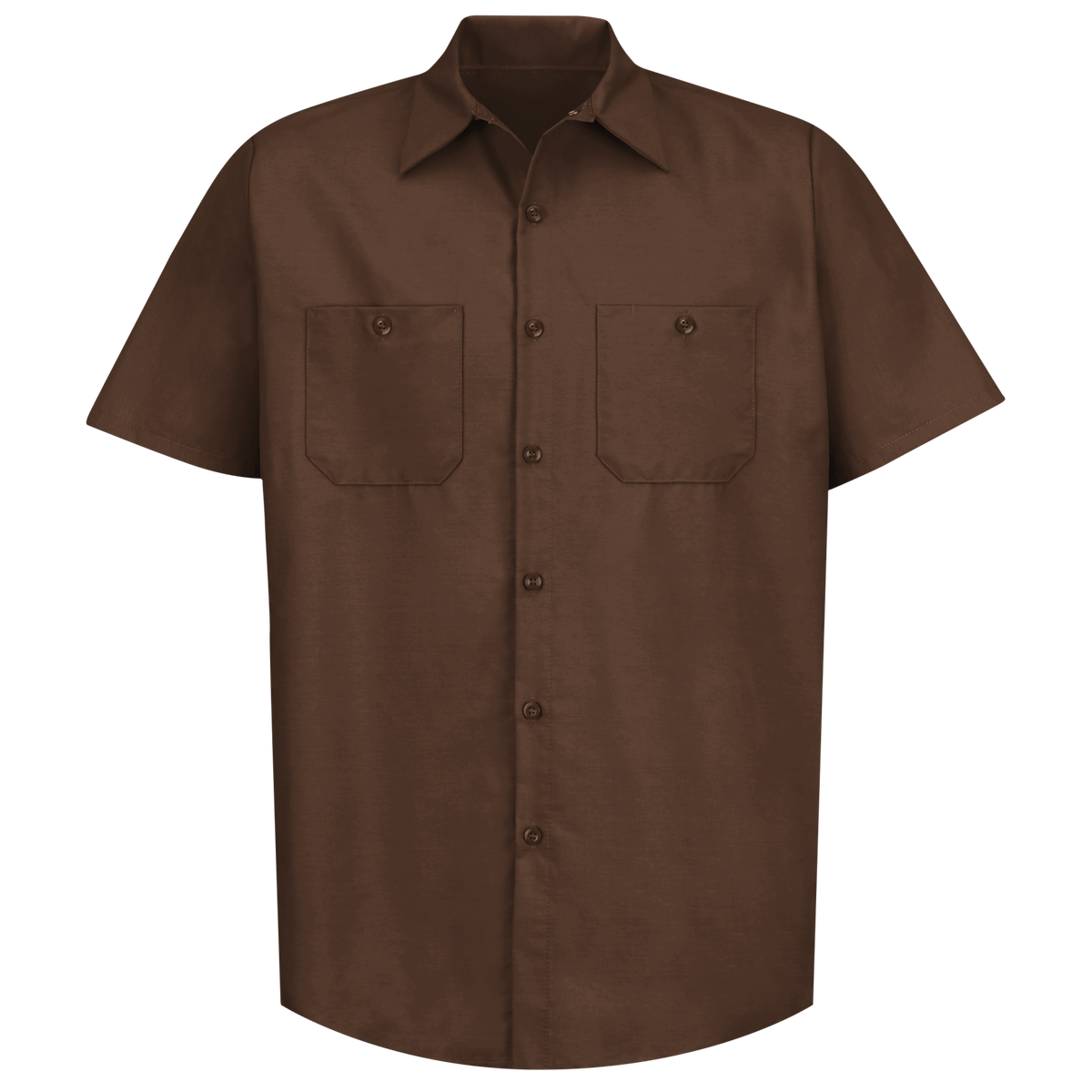 Red Kap Men&#39;s Industrial Short Sleeve Work Shirt - Work World - Workwear, Work Boots, Safety Gear