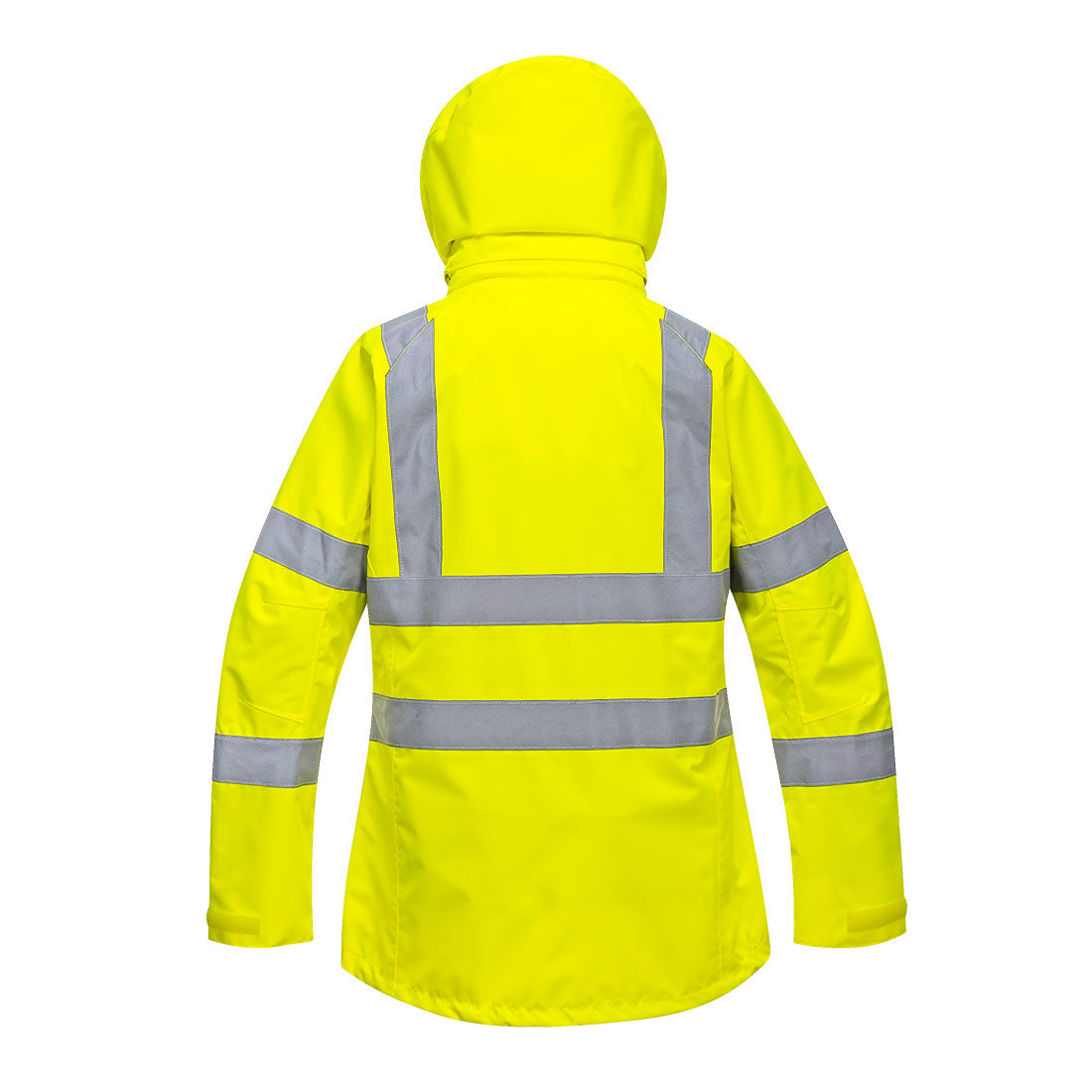 Portwest Women's Waterproof Hi-Vis Safety Rain Jacket Rainwear Portwest