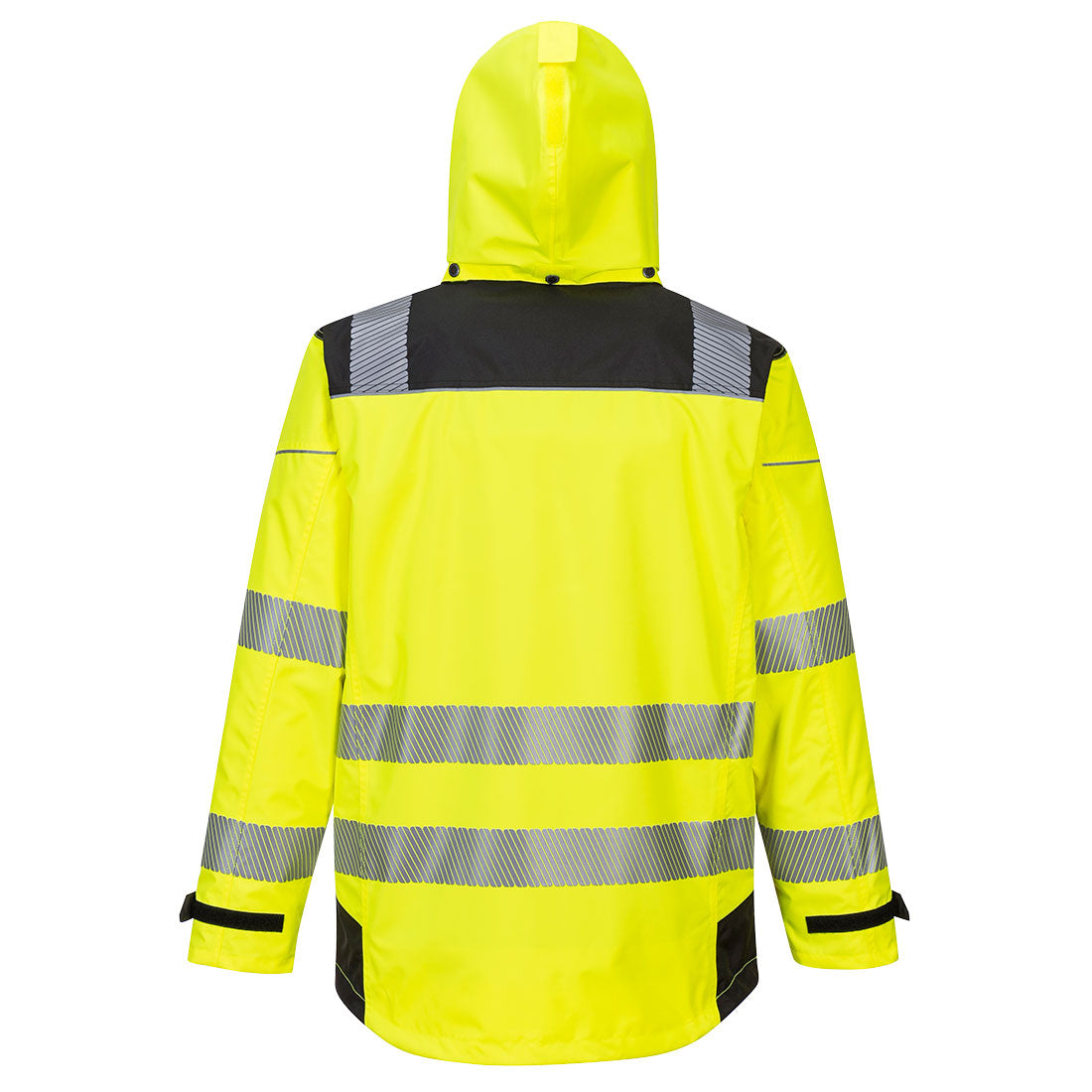 Portwest Men's PW3 Hi-Vis 3-In-1 Rain Jacket Rainwear Portwest