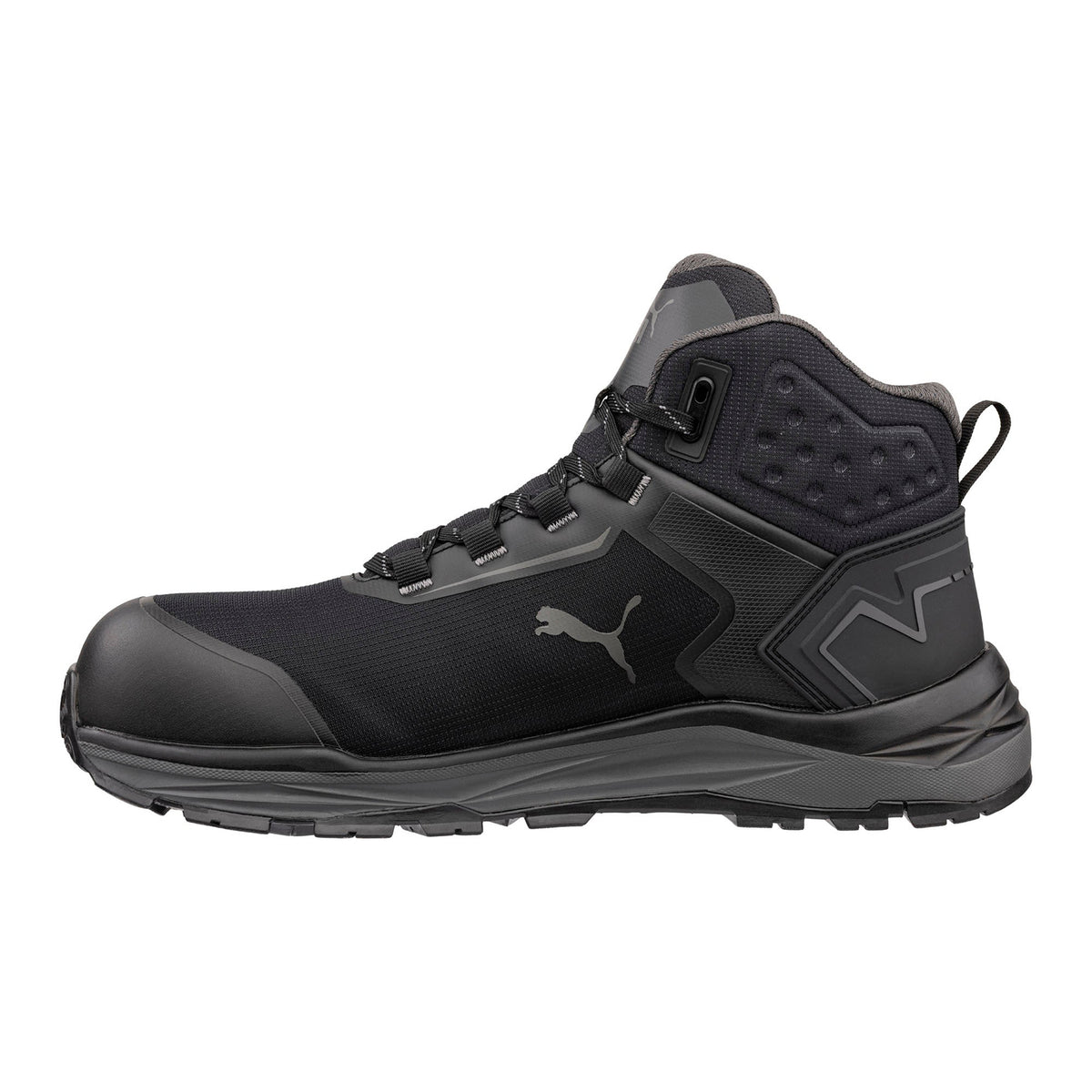PUMA Safety Men's Fusion Mid Work Shoe Comp Toe Work Boot