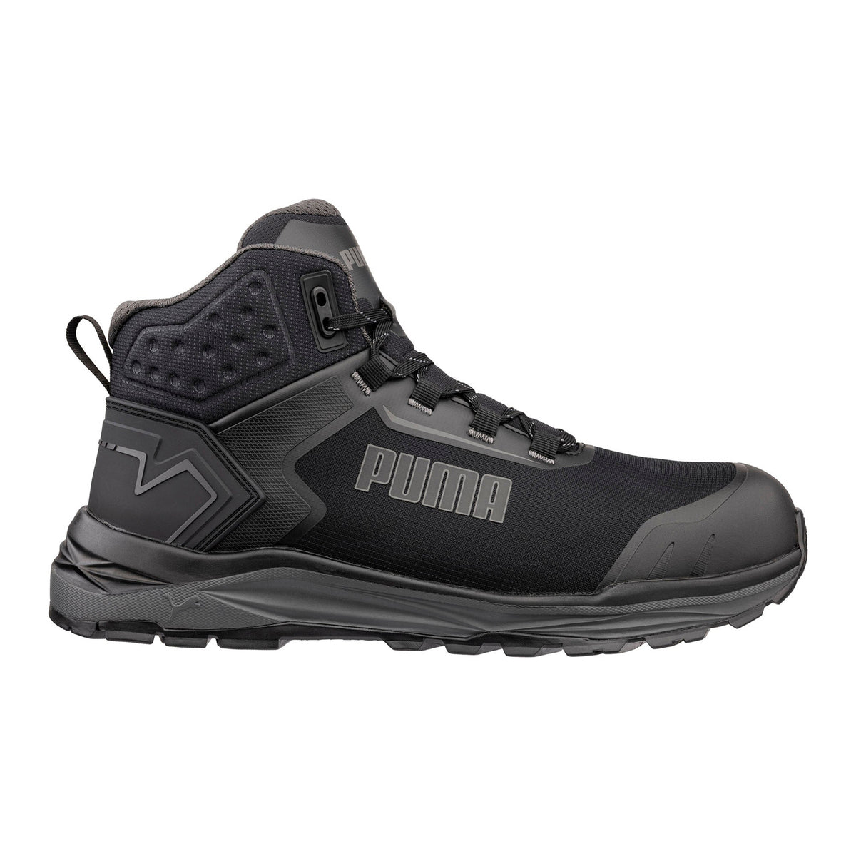 PUMA Safety Men's Fusion Mid Work Shoe Comp Toe Work Boot