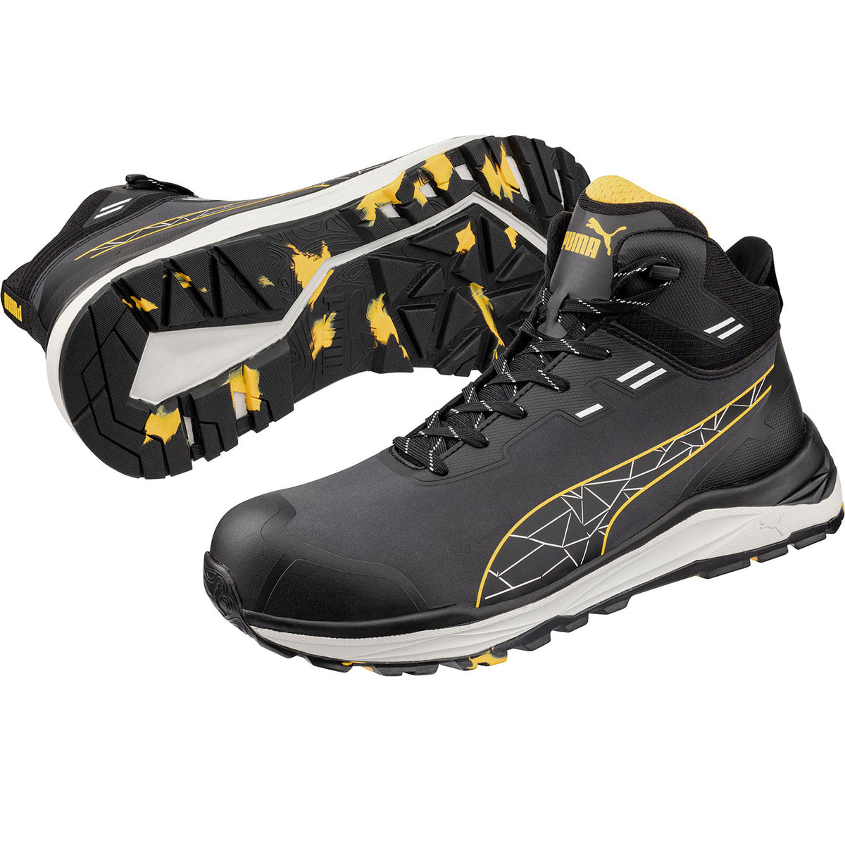 PUMA Safety Men's Xplore Mid Comp Toe Work Shoe Work Boots PUMA Safety