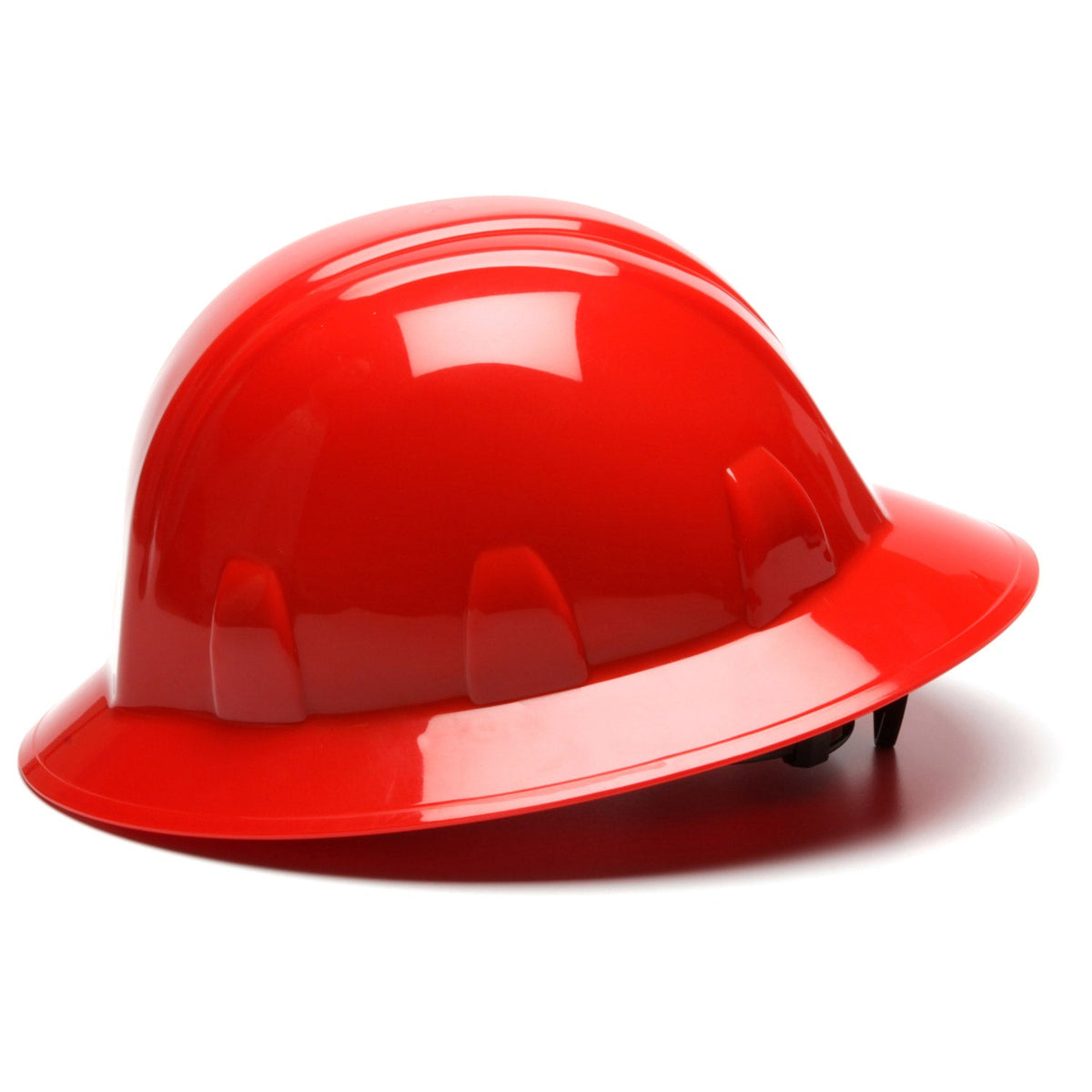 Pyramex SL Series Full Brim Hard Hat_Red Hard Hats & Accessories Pyramex