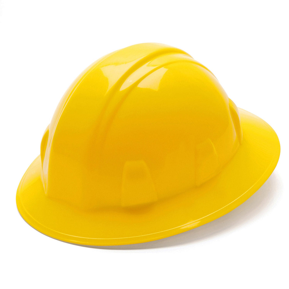 Pyramex SL Series Full Brim Hard Hat_Yellow Hard Hats & Accessories Pyramex None OS