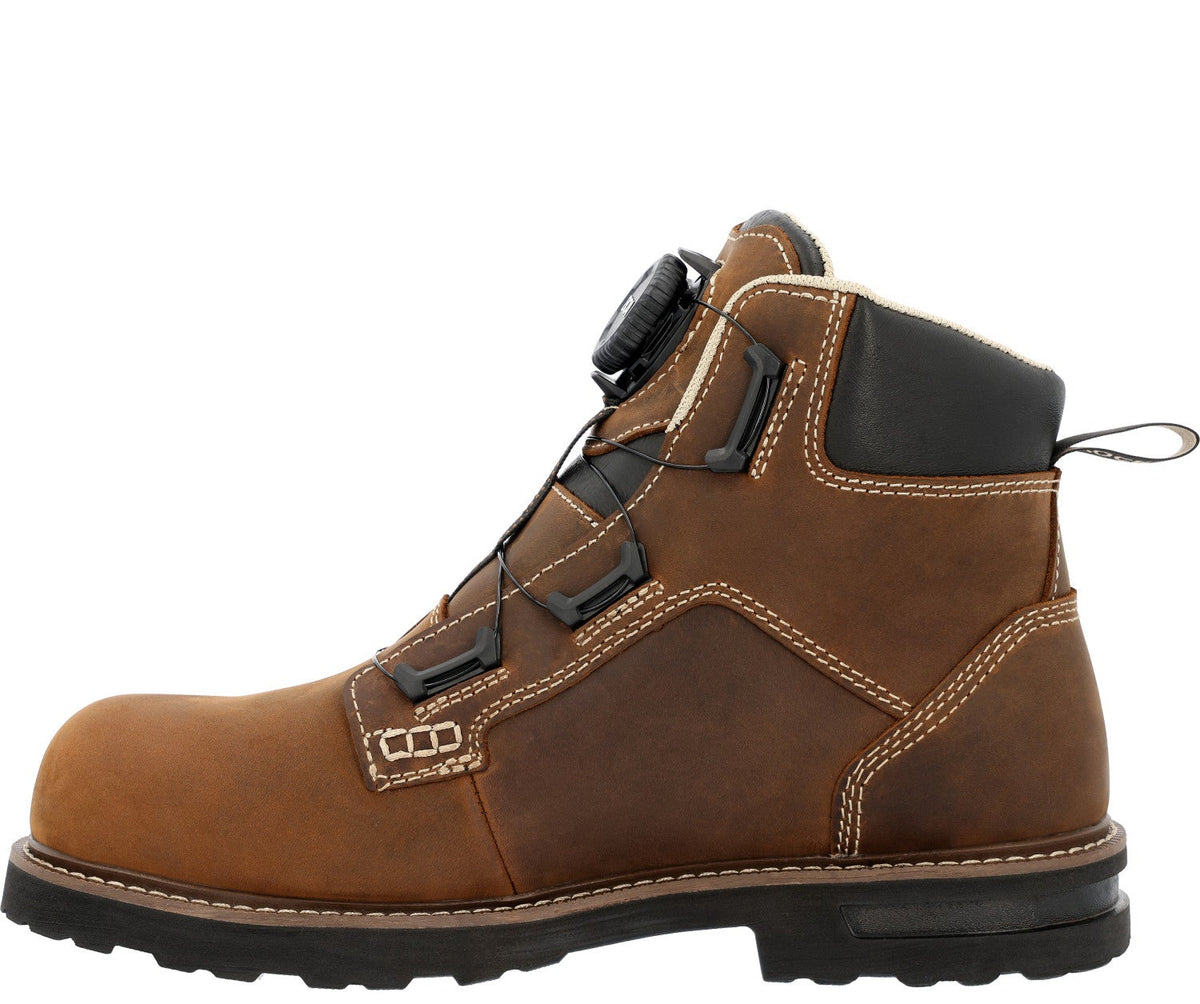 Rocky Men&#39;s Grindstone XTR BOA® 6&quot; Waterproof Comp Toe Work Boot - Work World - Workwear, Work Boots, Safety Gear