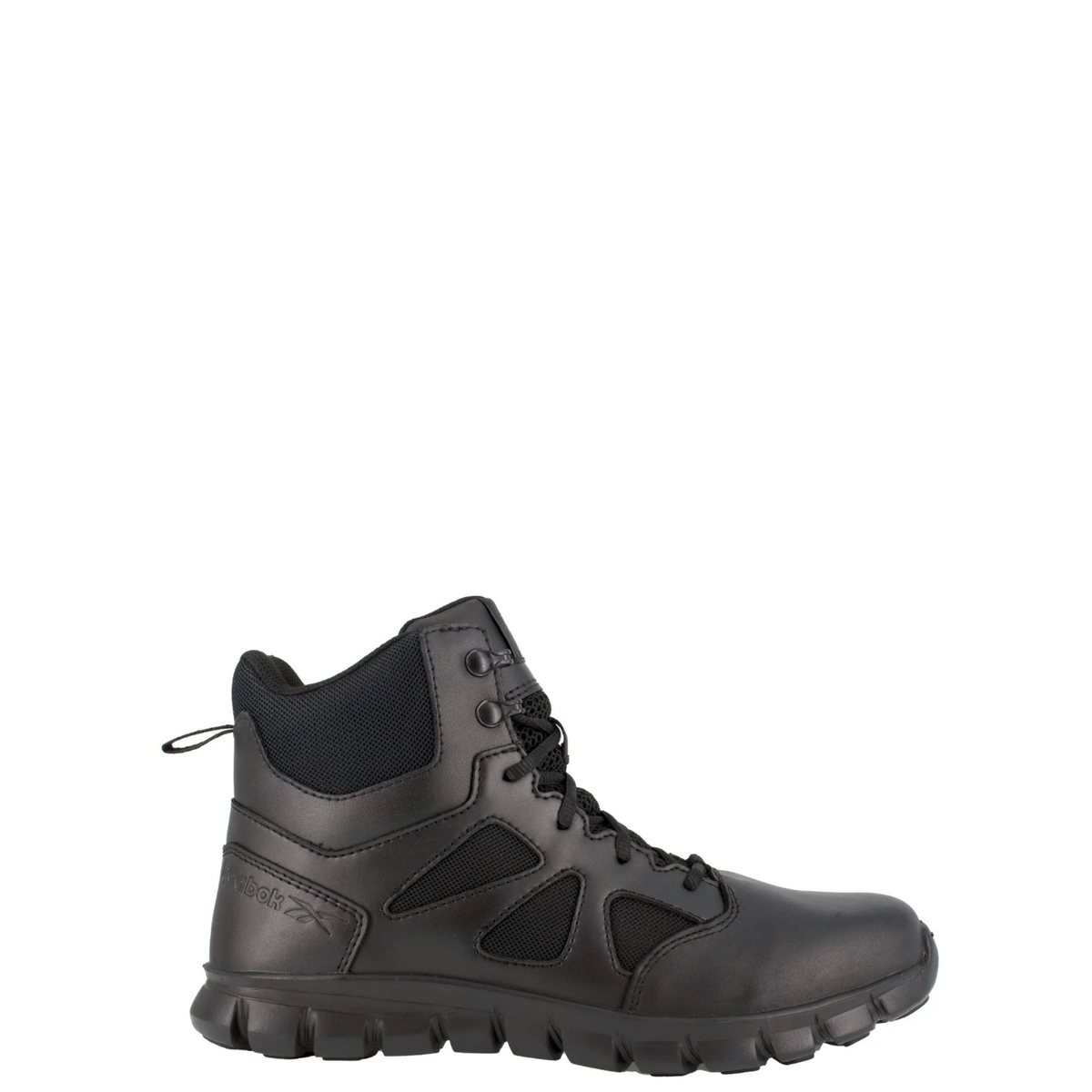 Reebok Work Women's 6" EH Side-Zip Sublite Tactical Boot Work Boots Reebok Work Black 10 M