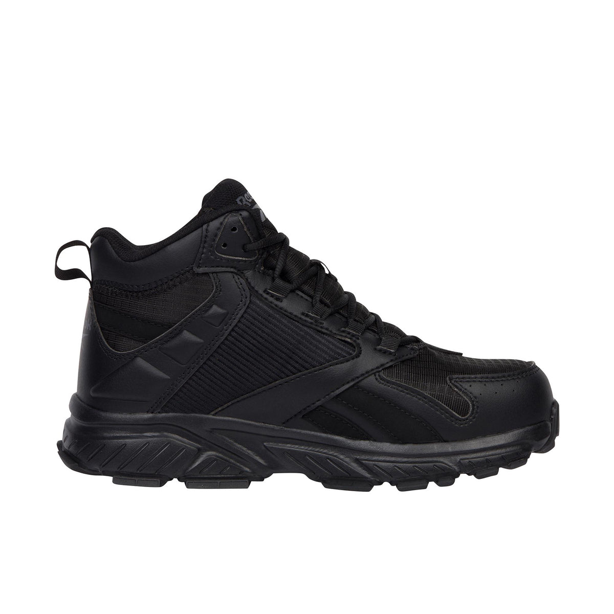Reebok Work Men's Hyperium Retro Trail Hiker with CushGuard™ Internal Met Guard Comp Toe Work Boots Reebok Work Black 10 M