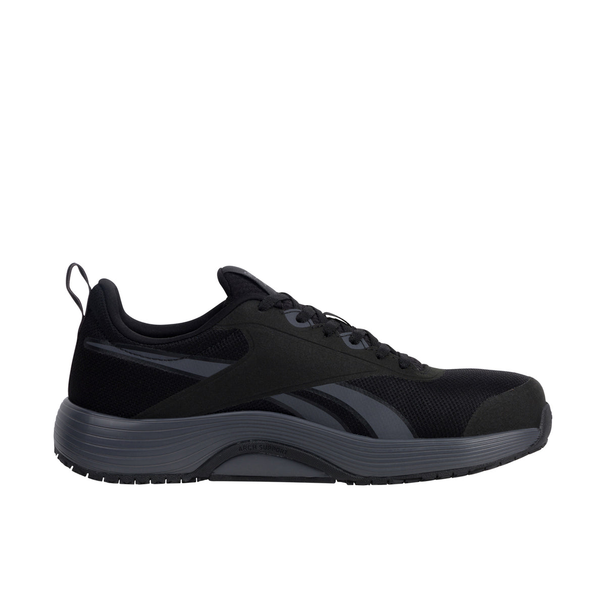 Reebok Work Men's Lite Plus 4 Comp Toe Work Shoe Work Shoes Reebok Work Black Gray 10 M