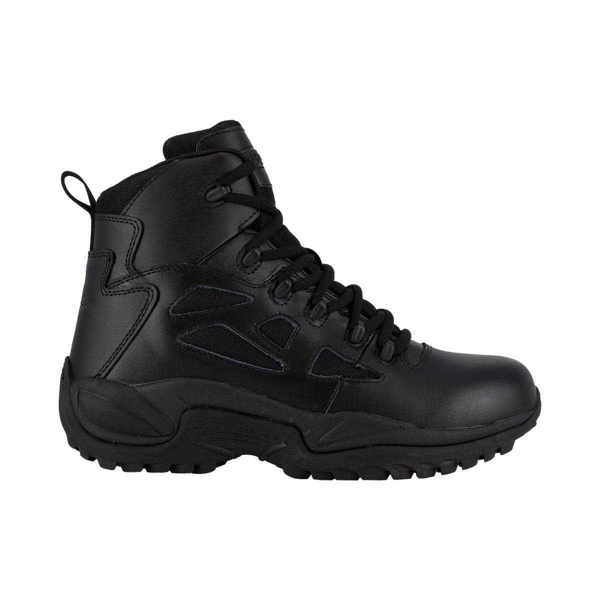 Reebok Work Men's 6" Rapid Response RB Soft Toe Work Boot Work Boots Reebok Work Black 10 M
