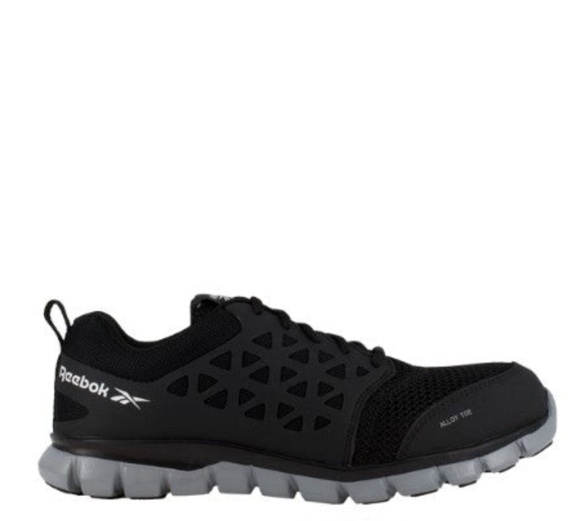 Reebok Work Men's Sublite Cushion EH Alloy Toe Work Shoe Work Shoes Reebok Work Black 10 4E