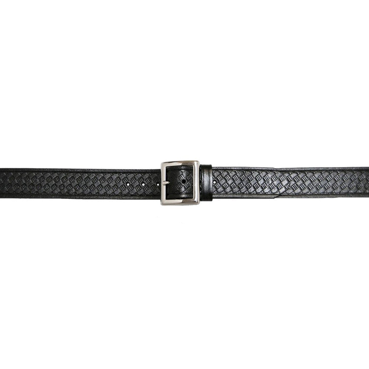 Rogers-Whitley 1.5" Basketweave Leather Belt Belts & Suspenders Rogers-Whitley Black 30