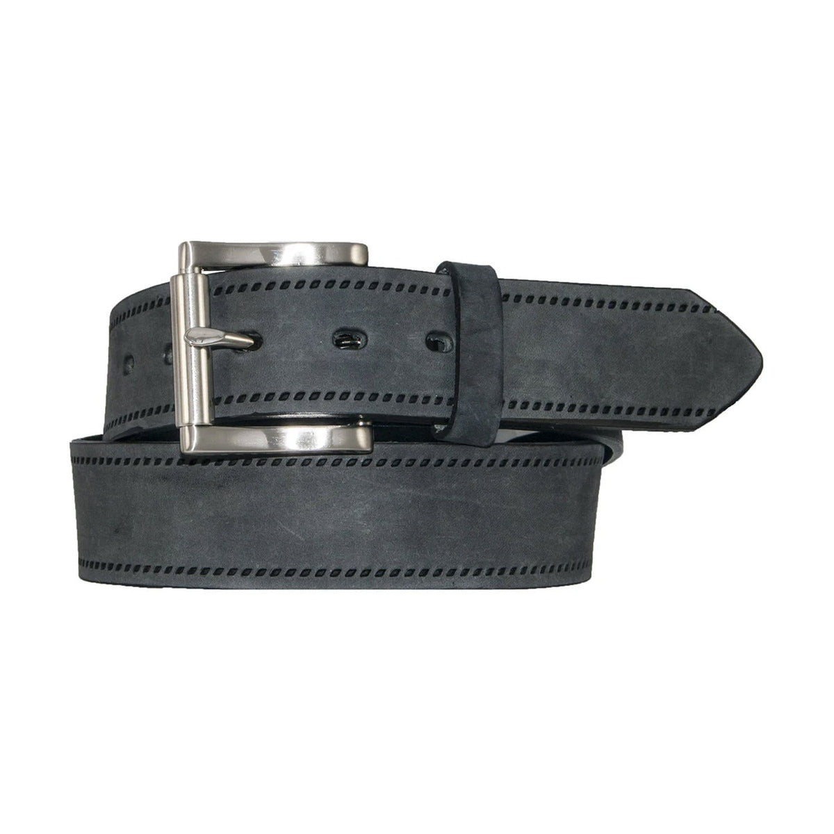Rogers-Whitley Roughout Leather 1.5" Belt Belts & Suspenders Rogers-Whitley Black 46