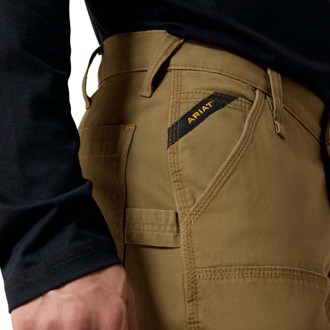 Ariat Men&#39;s Rebar M4 DuraStretch Made Tough Double Front Straight Leg Pant - Work World - Workwear, Work Boots, Safety Gear