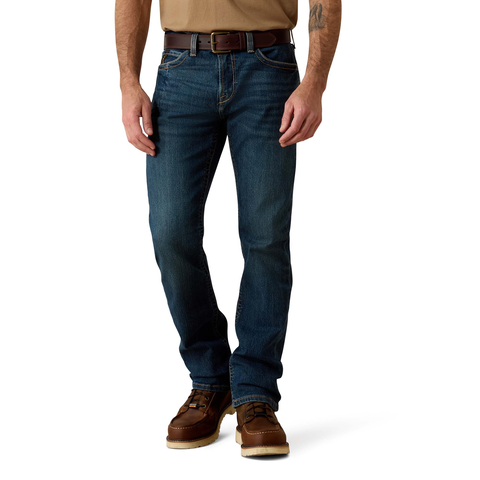 Ariat Men's Rebar M7 DuraStretch Edge Stackable Straight Leg Jean Pants Ariat Bodie 28 30 Inseam
