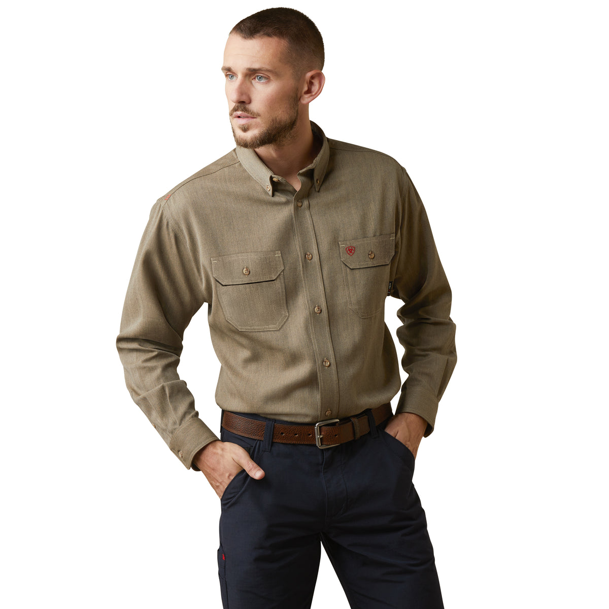 Ariat Men's FR Air Inherent Long Sleeve Work Shirt