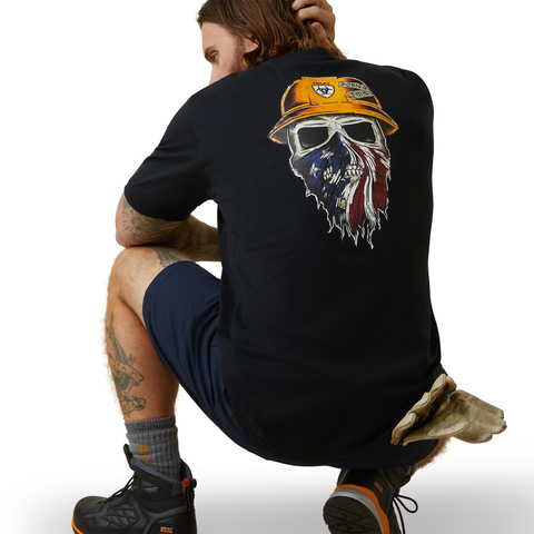 Ariat Men's Rebar Workman Born For This Graphic Short Sleeve T-Shirt T-Shirts Ariat