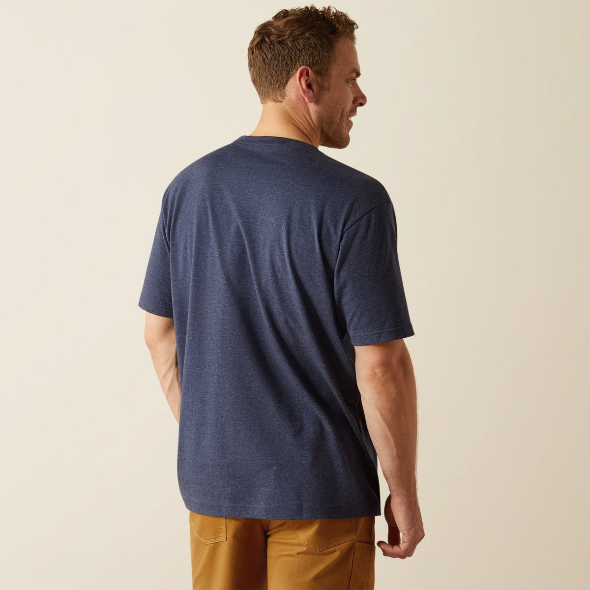 Ariat Men's Rebar® Cotton Strong Short Sleeve T-Shirt T-Shirts Ariat