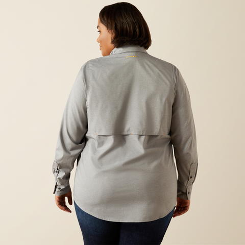 Ariat Women&#39;s Made Tough™ Durastretch™ Button-Down Long Sleeve Work Shirt - Work World - Workwear, Work Boots, Safety Gear