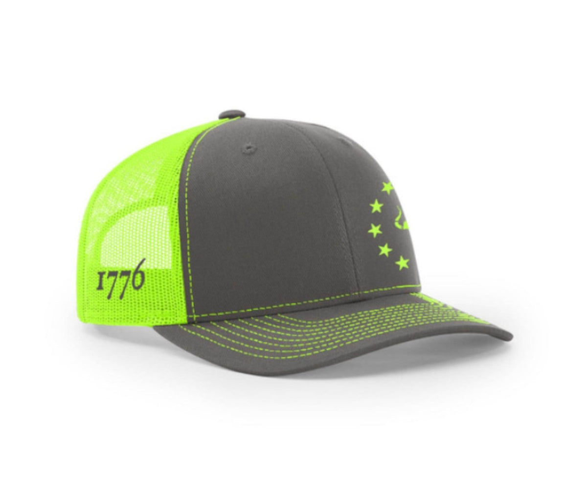 SafetyShirtz 1776 Snap-Back Mesh-Back Cap Hats & Caps SafetyShirtz