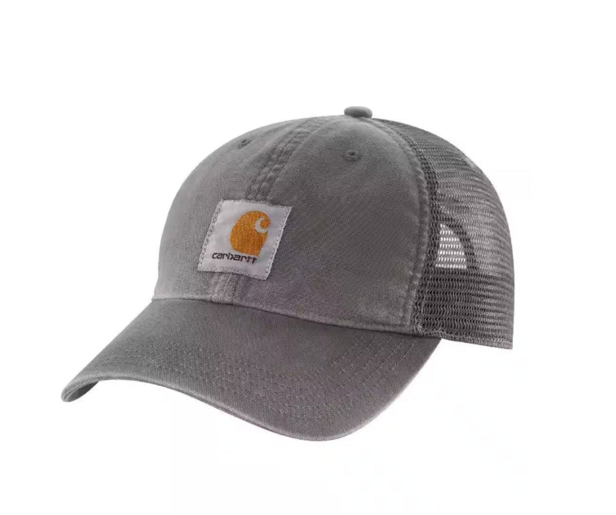 Carhartt Canvas Snap-Back Mesh-Back &quot;C&quot; Patch Cap - Work World - Workwear, Work Boots, Safety Gear