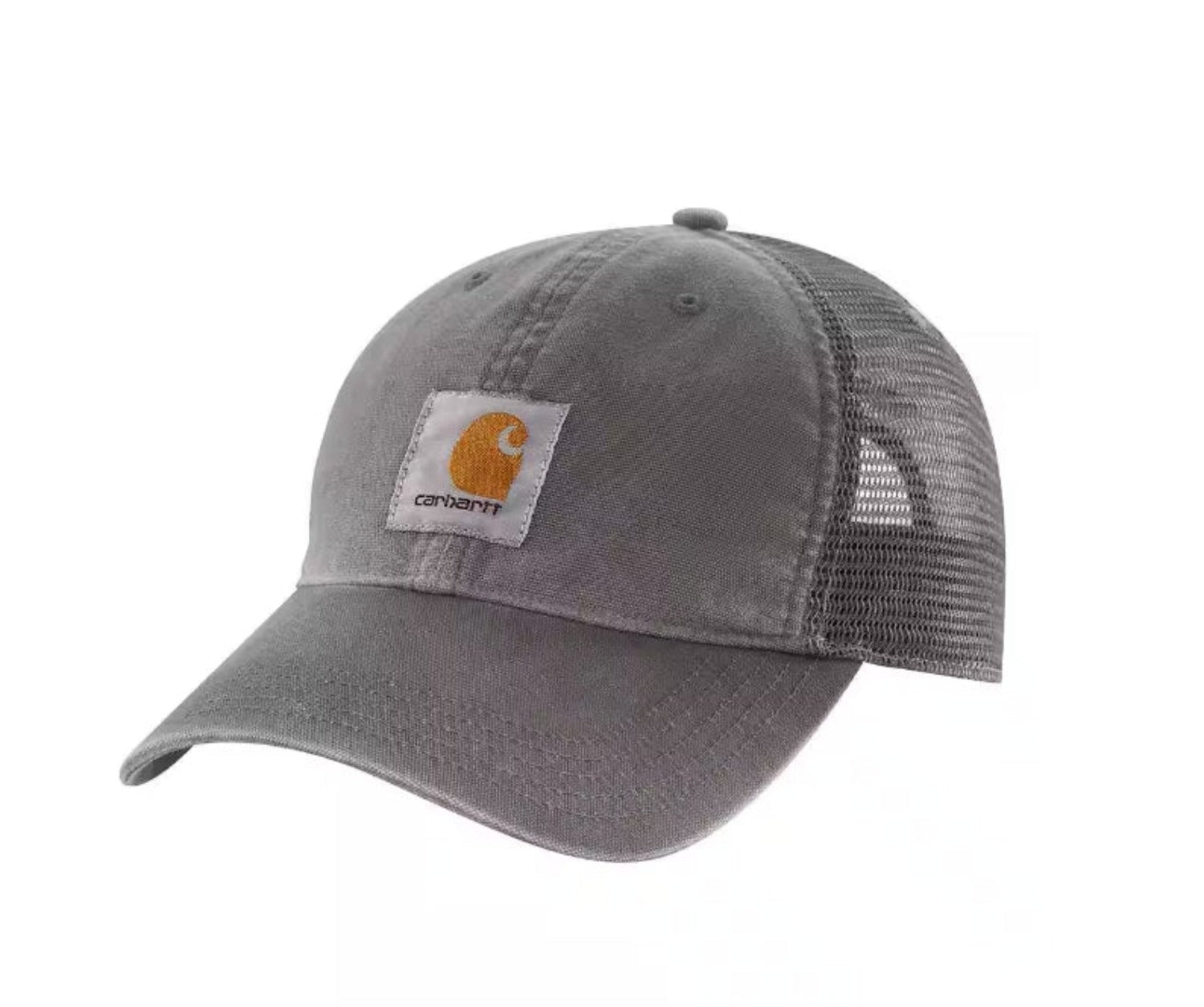 Carhartt Canvas Snap-Back Mesh-Back "C" Patch Cap - Work World - Workwear, Work Boots, Safety Gear