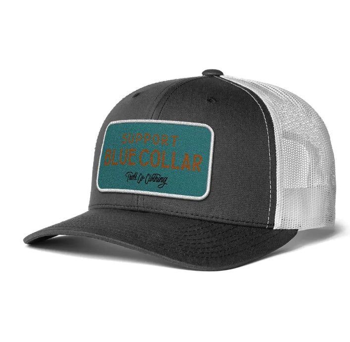 Troll Co. Fortify "Support Blue Collar" Patch Hat Hats & Caps Troll Co. Patina OS