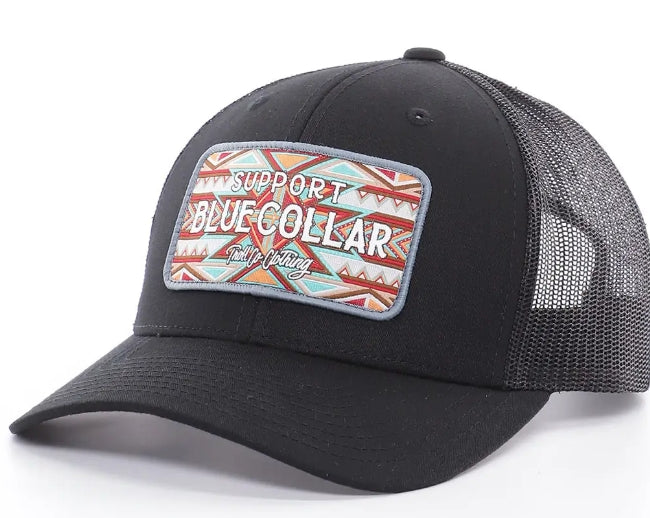 Troll Co. Fortify "Support Blue Collar" Patch Hat Hats & Caps Troll Co. Mojo OS