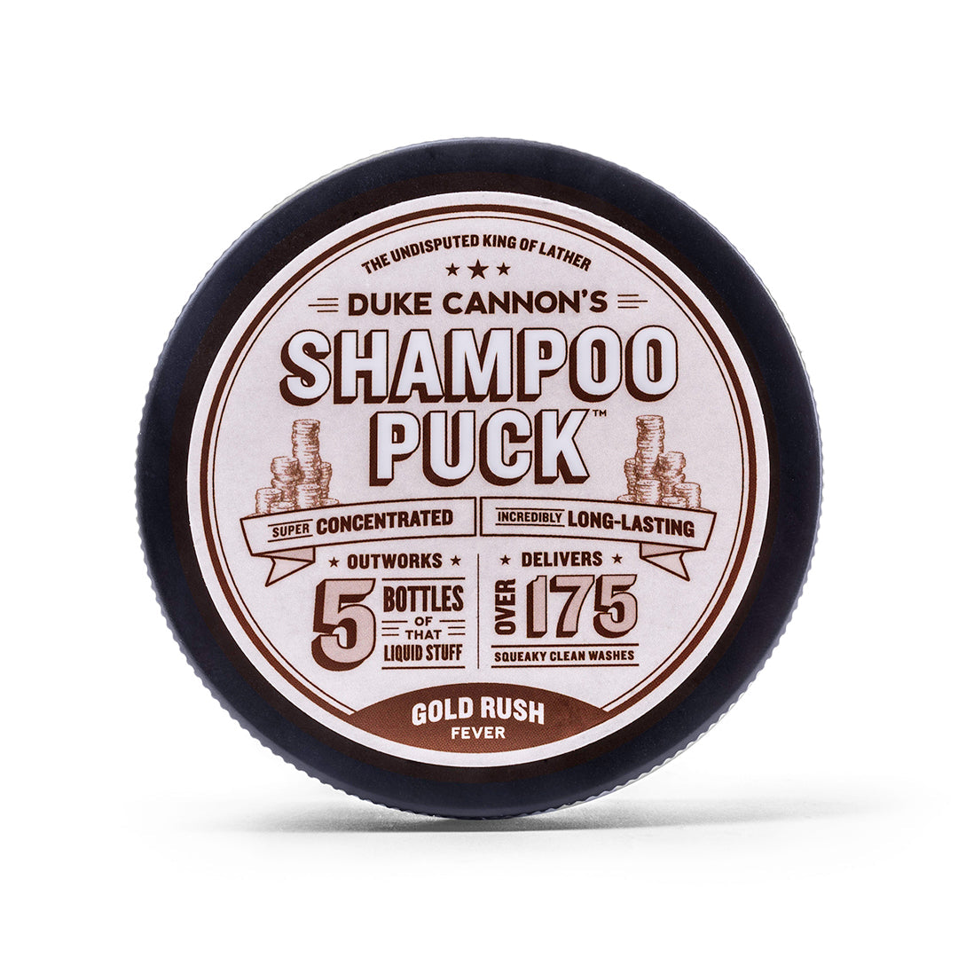 Duke Cannon Gold Rush Fever Shampoo Puck Toiletries Duke Cannon Gold Rush Fever OS