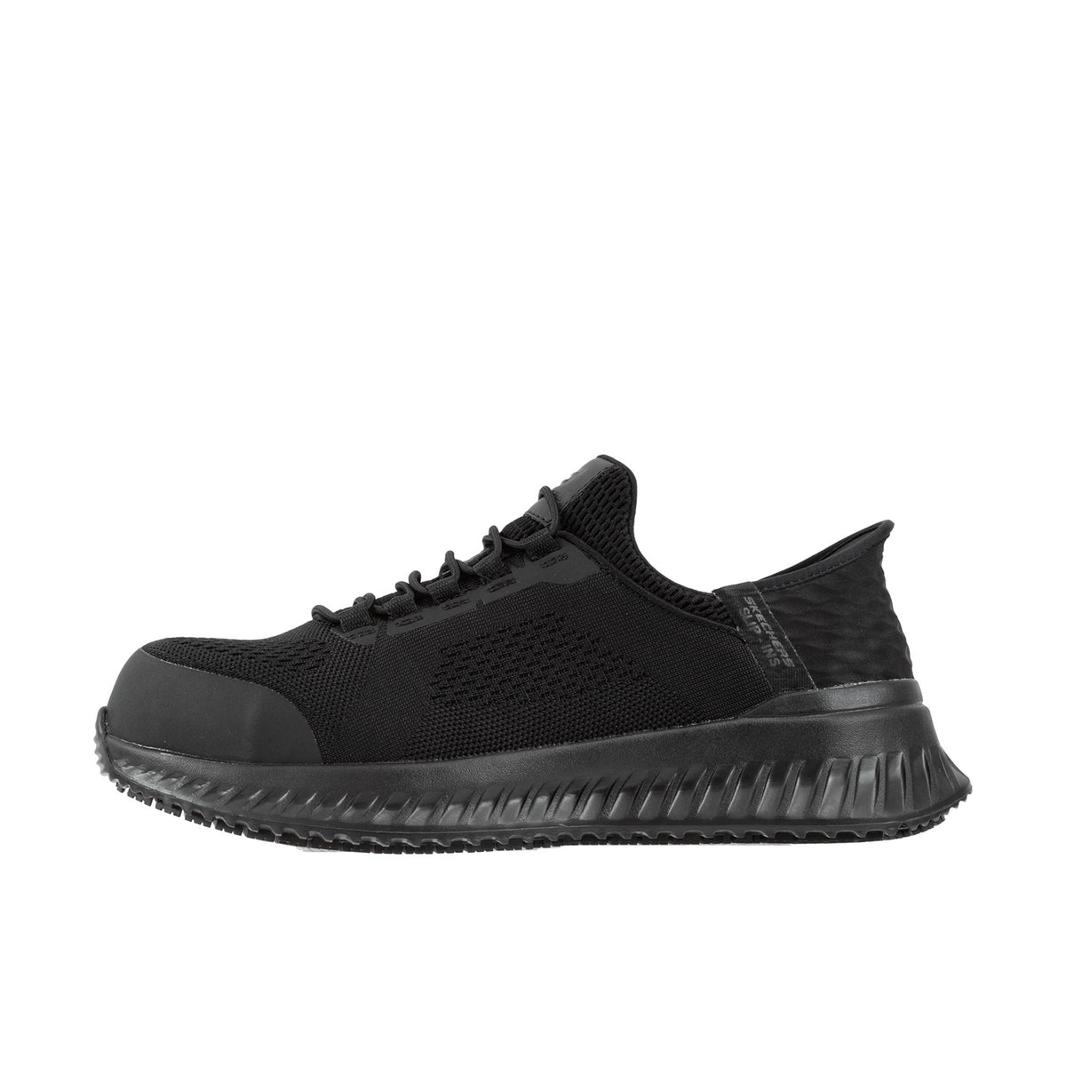 Skechers Men's Slip Ins Tilido - Fletchit Comp Toe Work Shoe Work Shoes Skechers