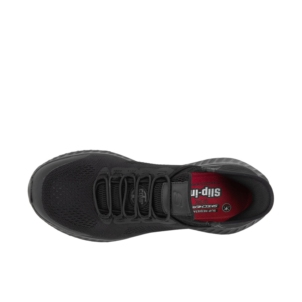 Skechers Men's Slip Ins Tilido - Fletchit Comp Toe Work Shoe Work Shoes Skechers