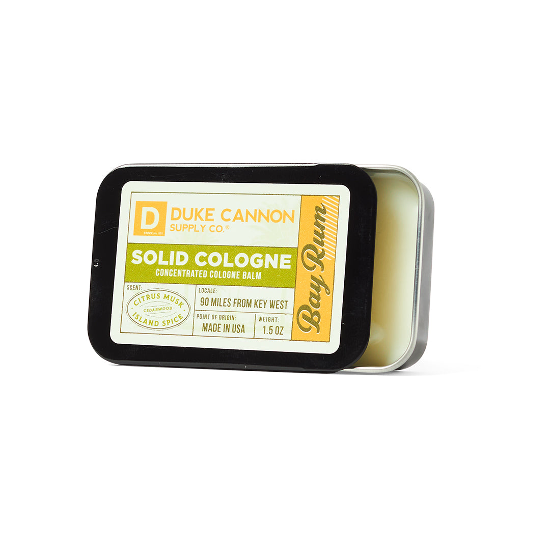 Duke Cannon Bay Rum Solid Cologne - Work World - Workwear, Work Boots, Safety Gear