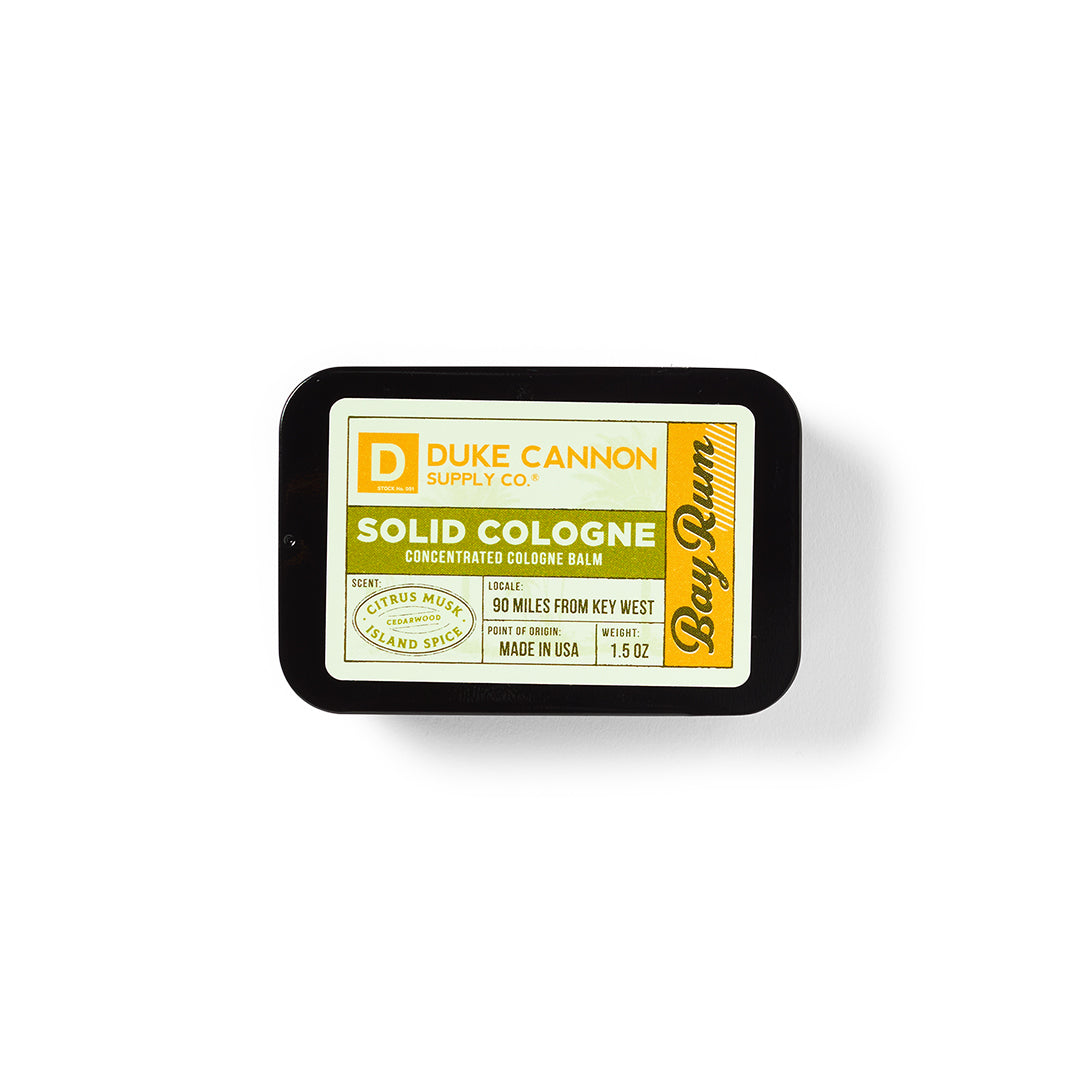 Duke Cannon Bay Rum Solid Cologne Toiletries Duke Cannon