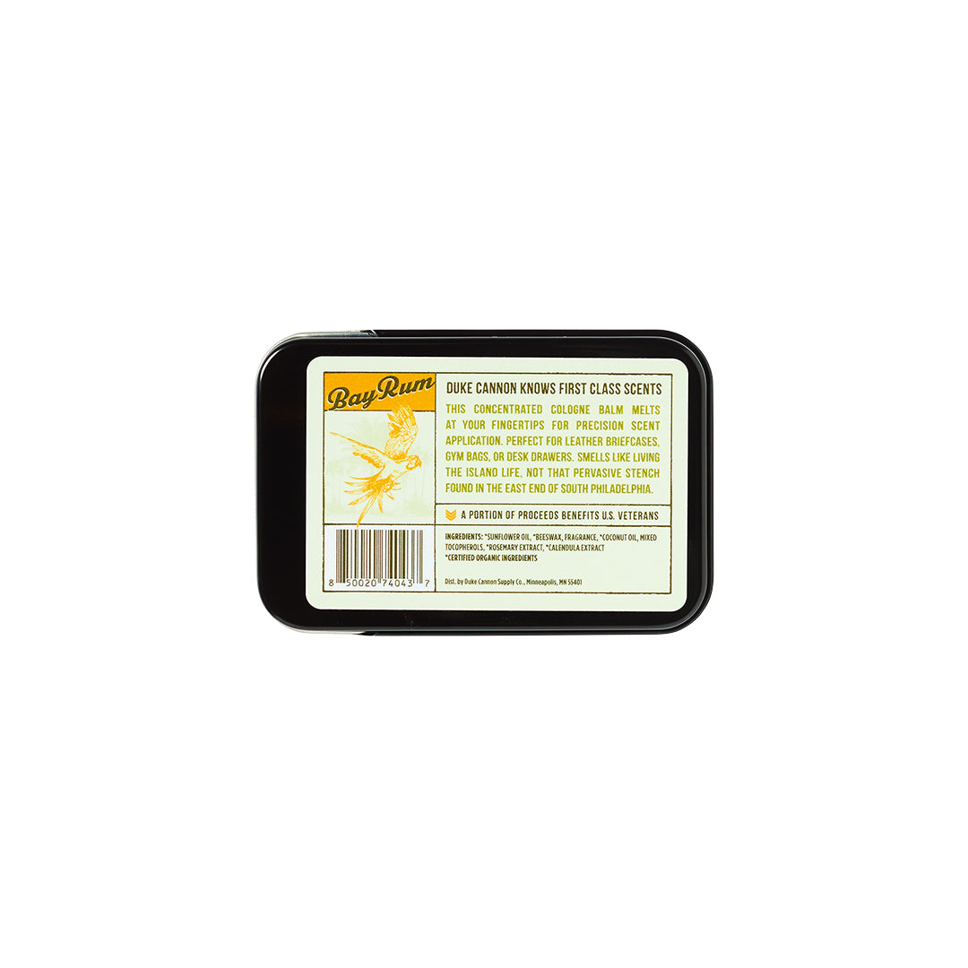 Duke Cannon Bay Rum Solid Cologne Toiletries Duke Cannon