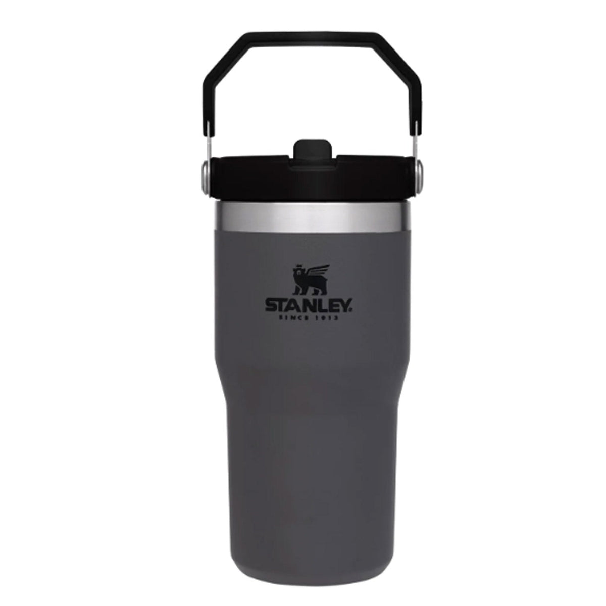 Stanley The IceFlow Flip Straw 20oz Tumbler Water Bottles & Jugs Stanley Charcoal OS