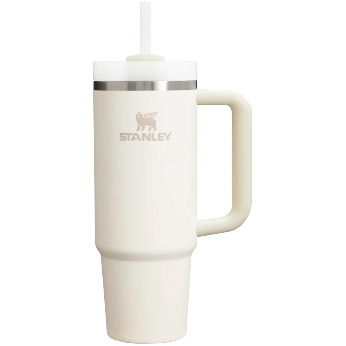 Stanley The Quencher H2.0 FlowState Tumbler | 30oz Water Bottles & Jugs Stanley Cream Tonal OS