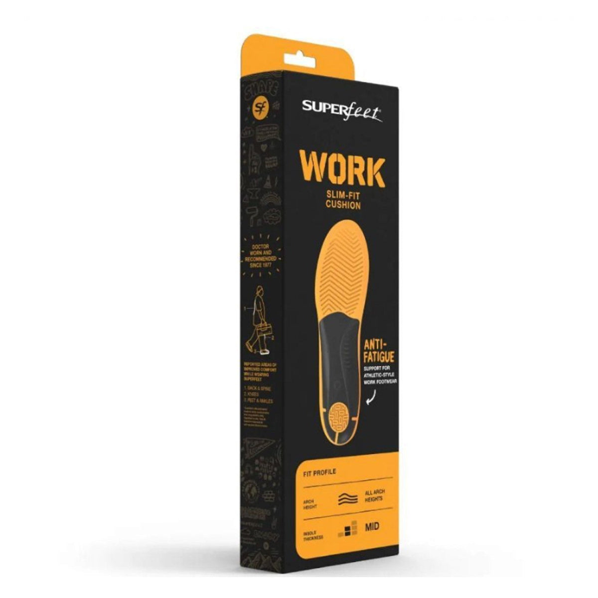 Superfeet Slim-Fit Athletic Cushion Insole Footwear Accessories Superfeet