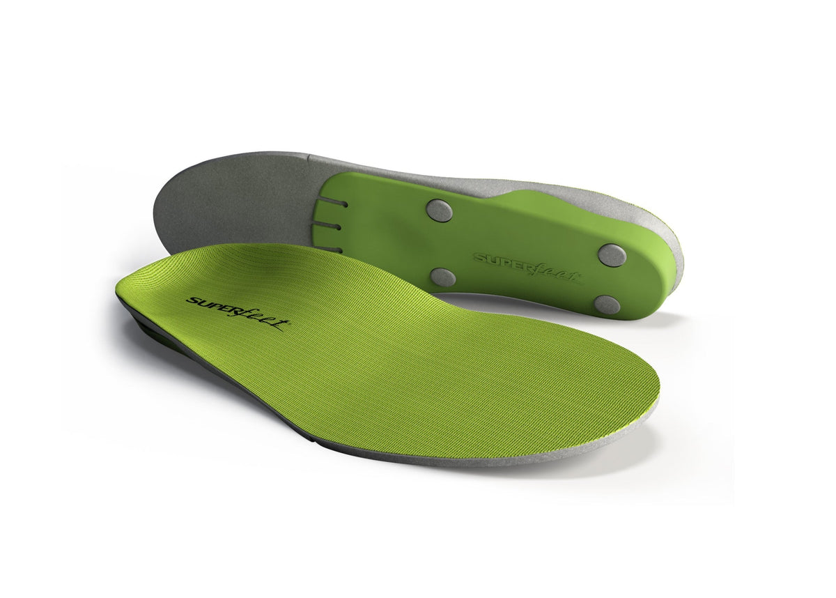 Superfeet Unisex Green Premium Support and Comfort High Profile Insole (Wide Fit) Footwear Accessories Superfeet