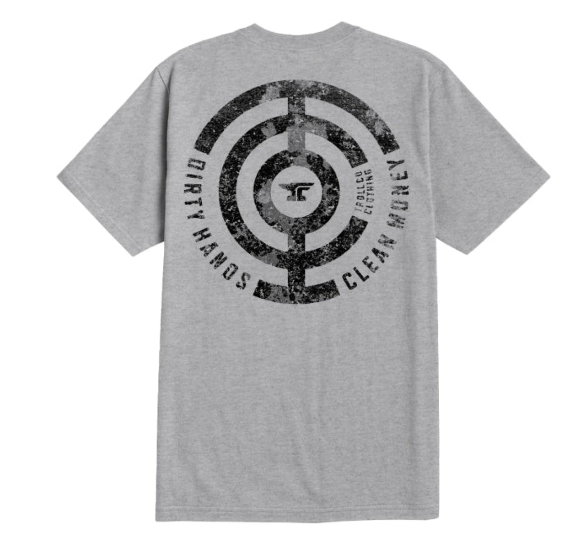 Troll Co. Men's "Dirty Hands Clean Money" Graphic T-Shirt T-Shirts Troll Co.