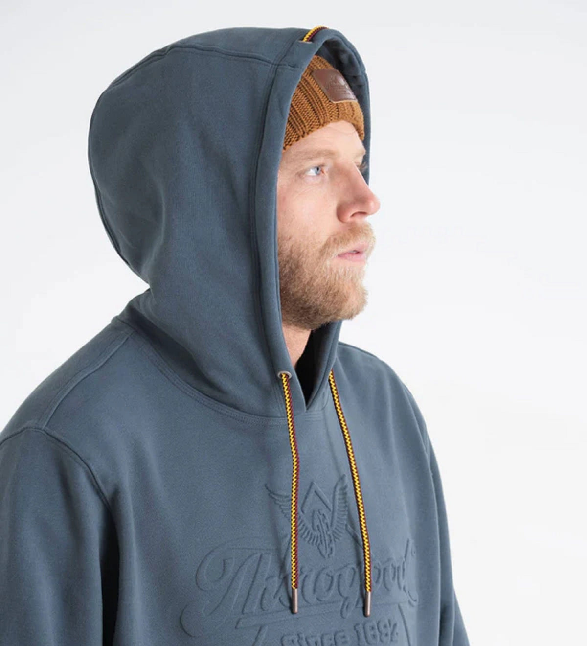 Thorogood Men's Heavyweight Brushed Embossed Logo Hoodie Sweatshirts & Hoodies Thorogood