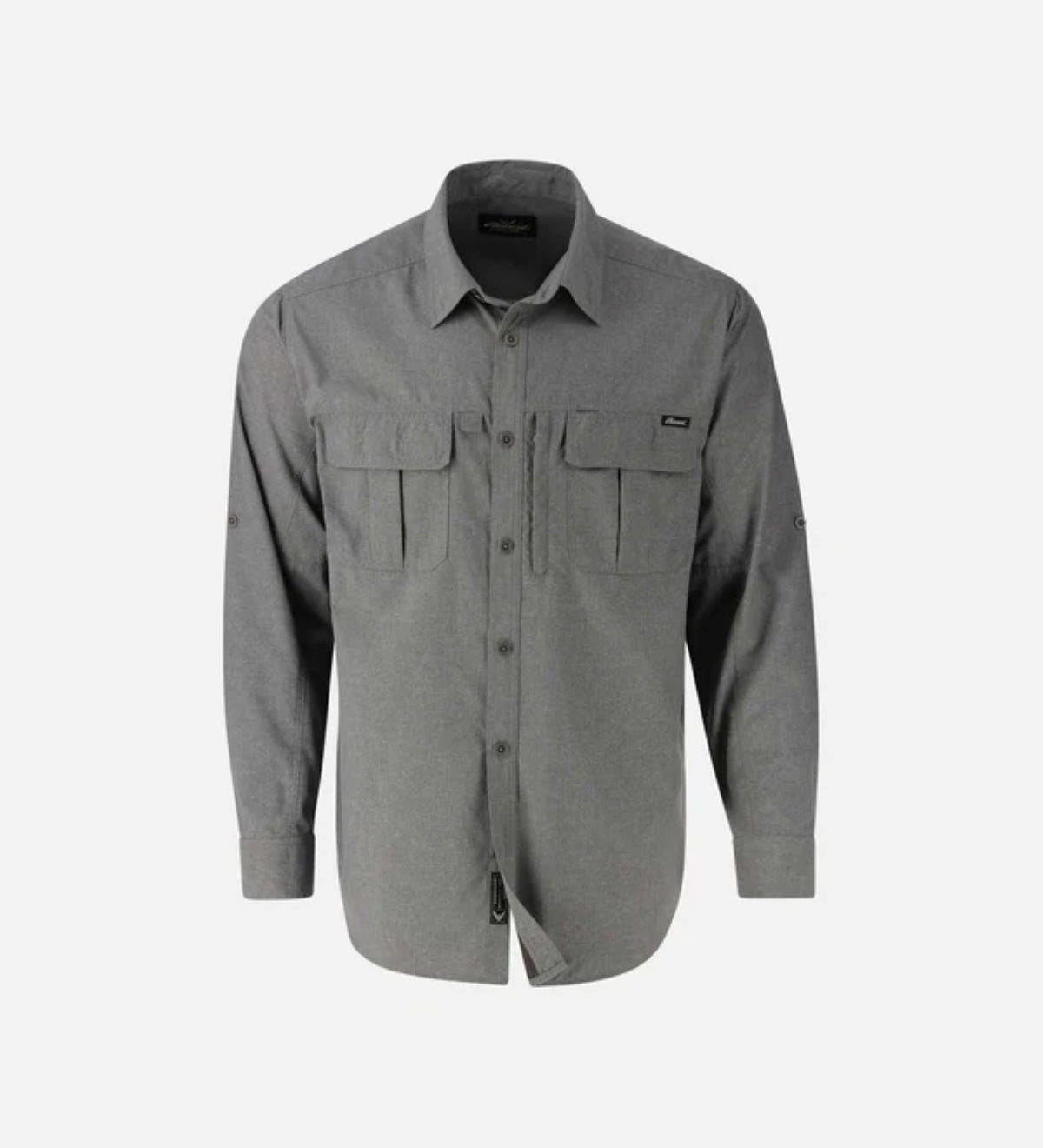 Thorogood Men's Convertible All Season UPF Button-Down Long Sleeve Work Shirt Work Shirts Thorogood Quiet Shade 2XL Reg