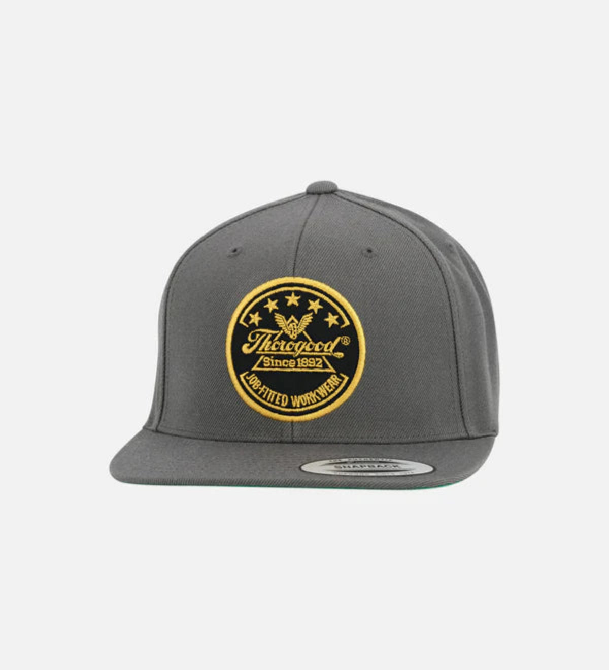 Thorogood Job Fitted Graphic Patch Snap Workwear Cap Hats & Caps Thorogood Quiet Shade OS
