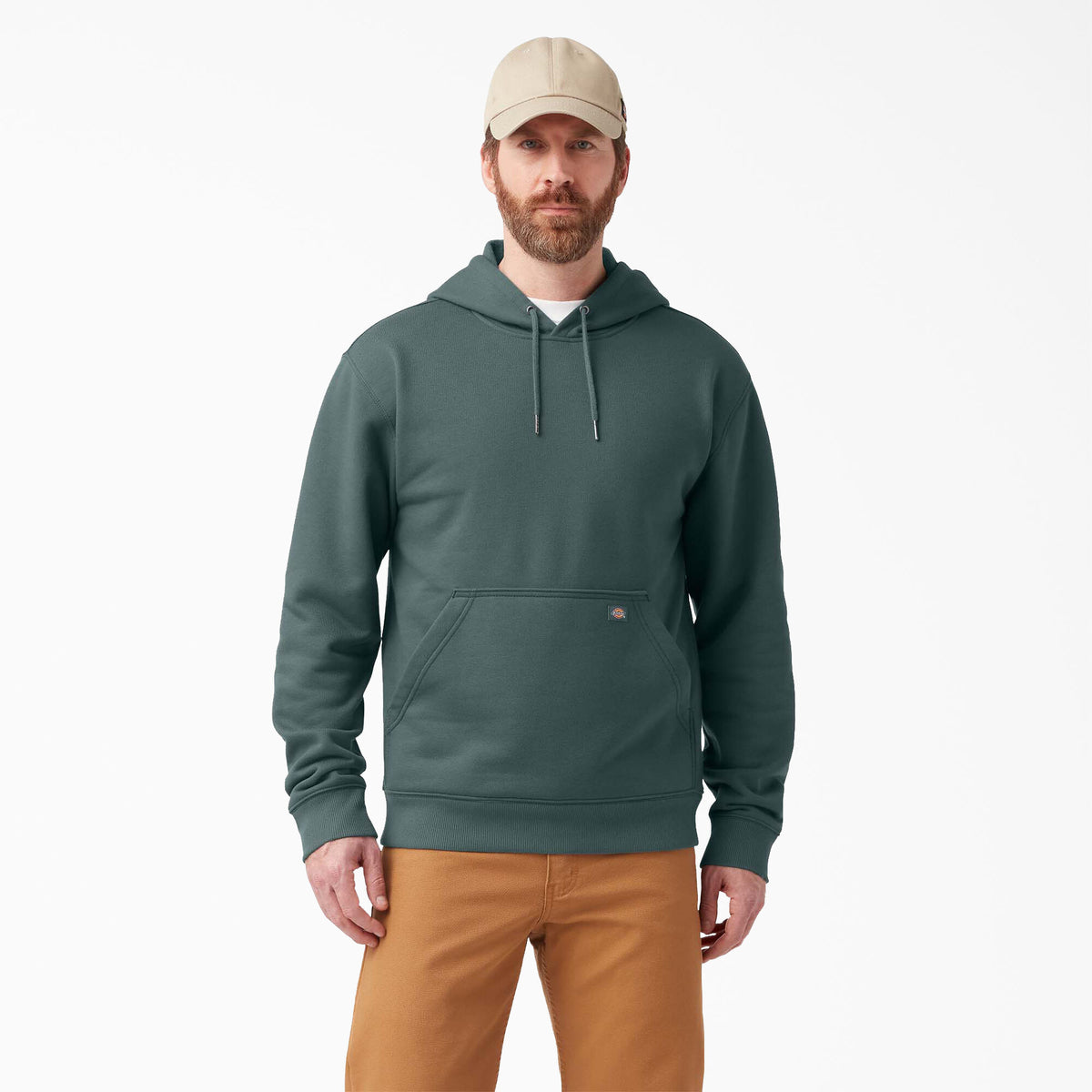 Dickies Men&#39;s Water Repellent Sleeve Logo Hoodie - Work World - Workwear, Work Boots, Safety Gear