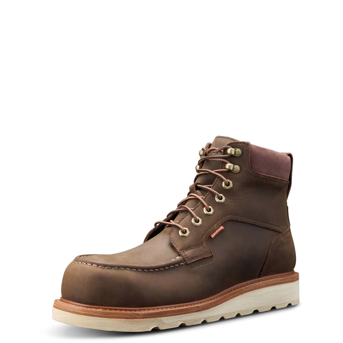 Tecovas Men's LongHaul Waterproof 6" Moc Comp Toe Work Boot Work Boots Tecovas