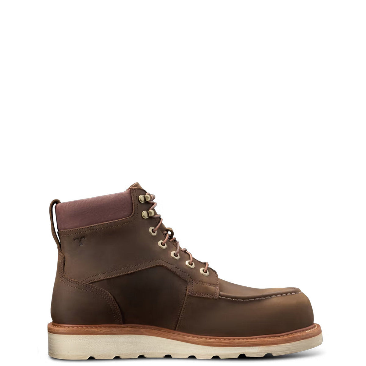 Tecovas Men's LongHaul Waterproof 6" Moc Comp Toe Work Boot Work Boots Tecovas Espresso 10 2E