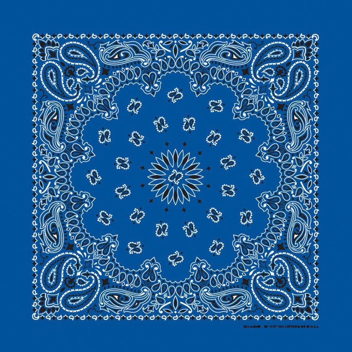 The Bandanna Company Traditional Paisley Bandanna Misc The Bandanna Company Royal Paisley OS