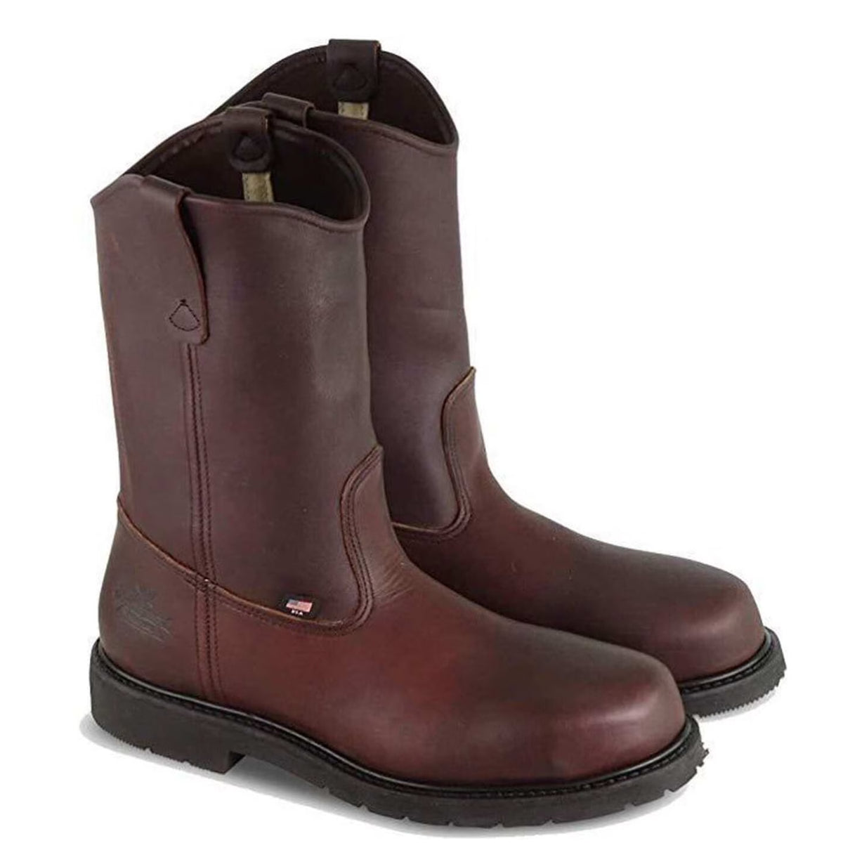 Thorogood Men's 11 Inch Oil Rigger Wellington Steel Toe Work Boot